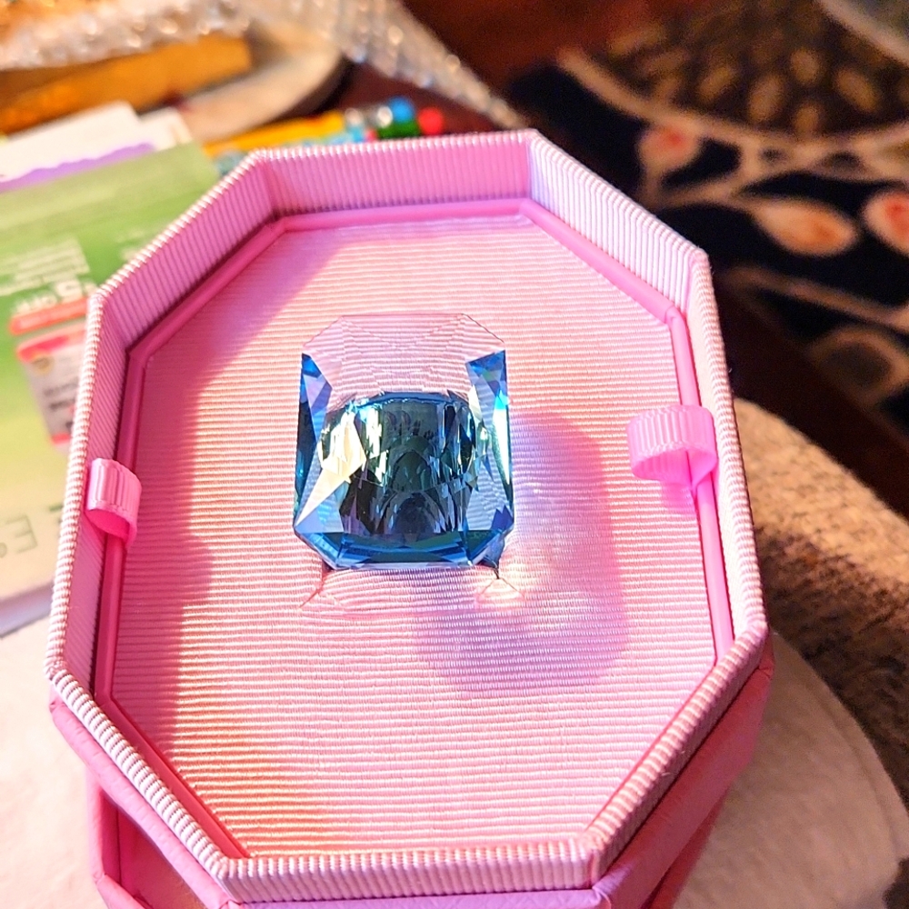 Atelier SAROVSKI Blue Lucent Ring